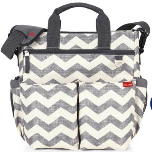 Skip Hop Duo Signature Diaper Bags grey neutral diaper bag - Picture 13 of 15